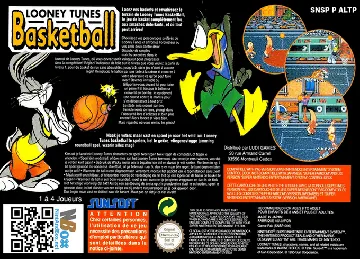 Looney Tunes Basketball (Europe) box cover back